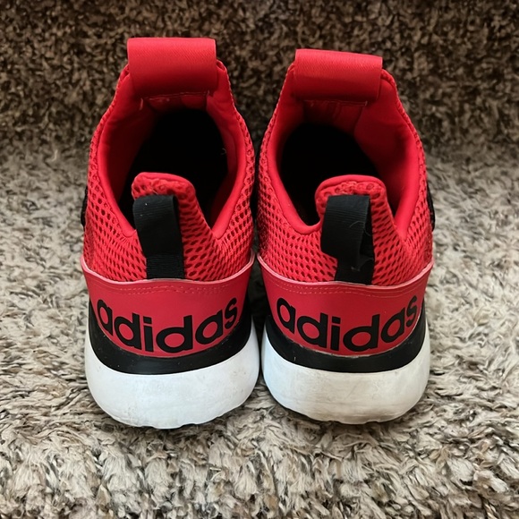 Adidas Red and Black Slip on Shoes - Picture 3 of 5